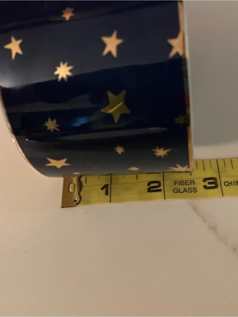 Galaxy by Sakura Red or Blue and White Cup and Saucer with 14K Gold Accents